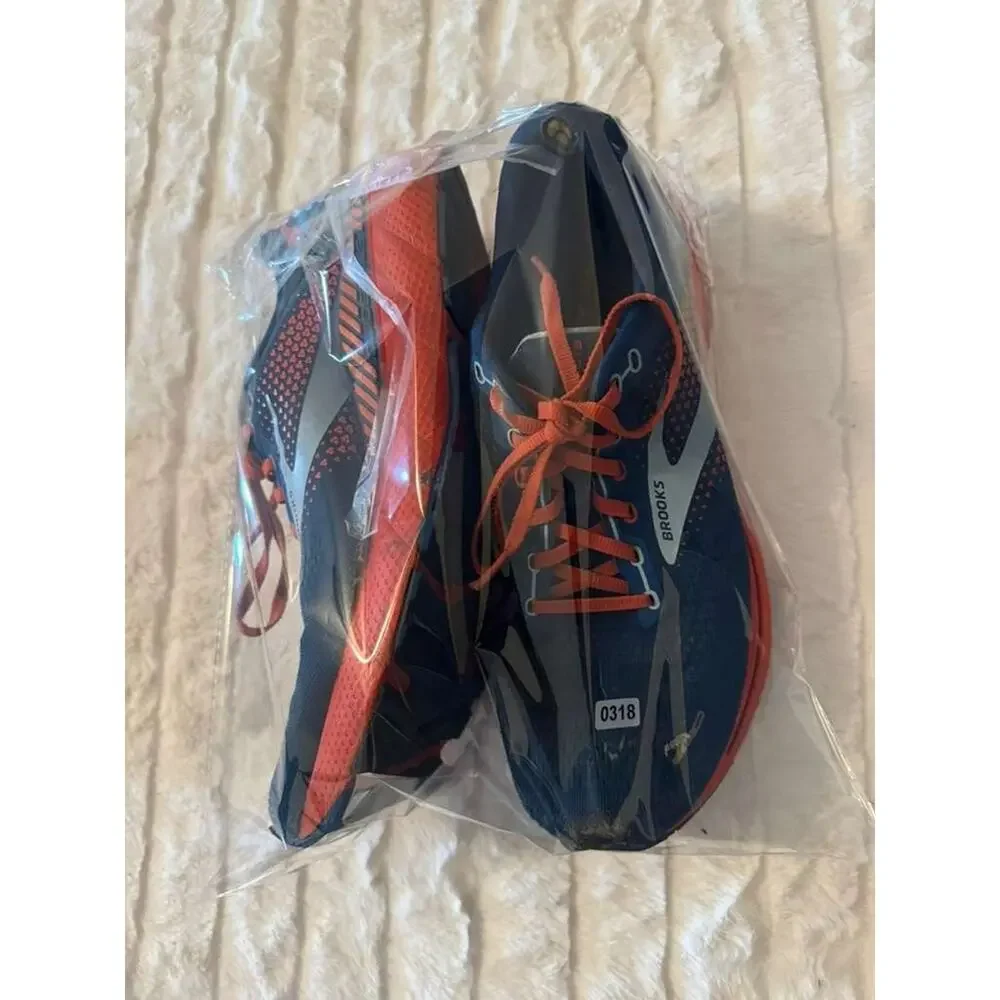 Brooks Adrenaline GTS 22 Men's Running Shoes Blue Orange Size 11